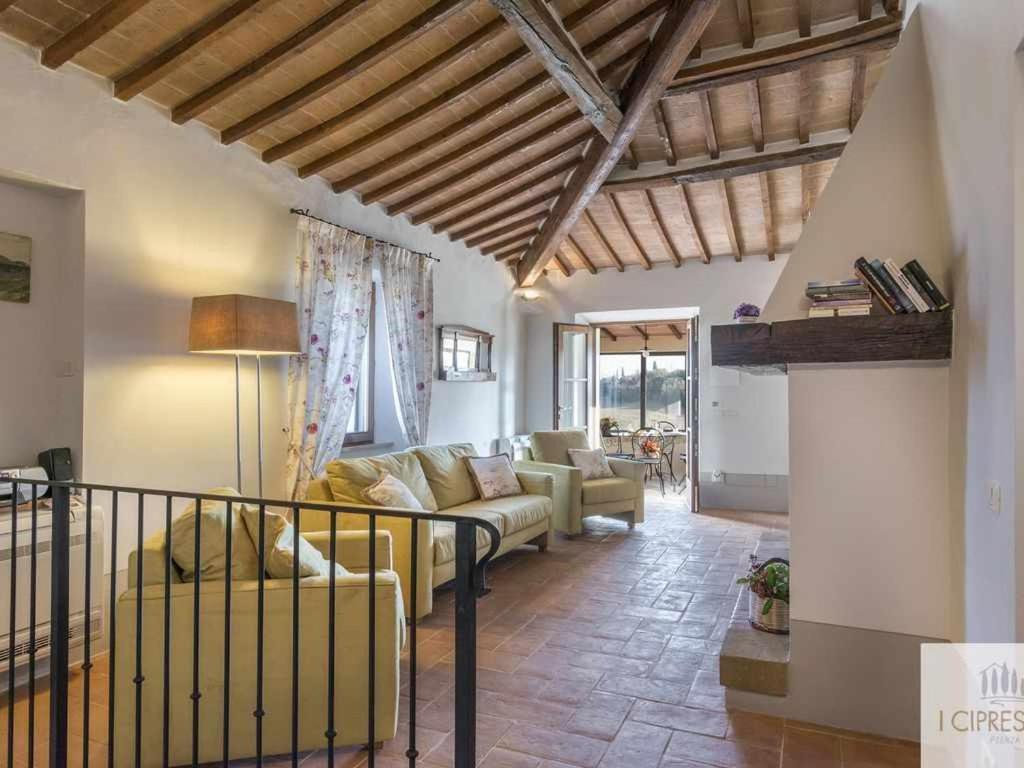 Villa I Cipressini Piscina Riscaldata Spa Toscana Pienza Exterior foto