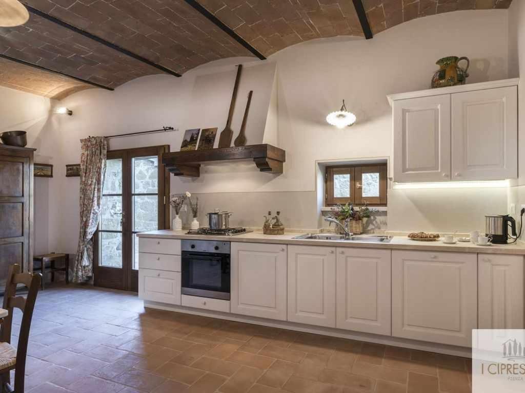Villa I Cipressini Piscina Riscaldata Spa Toscana Pienza Exterior foto